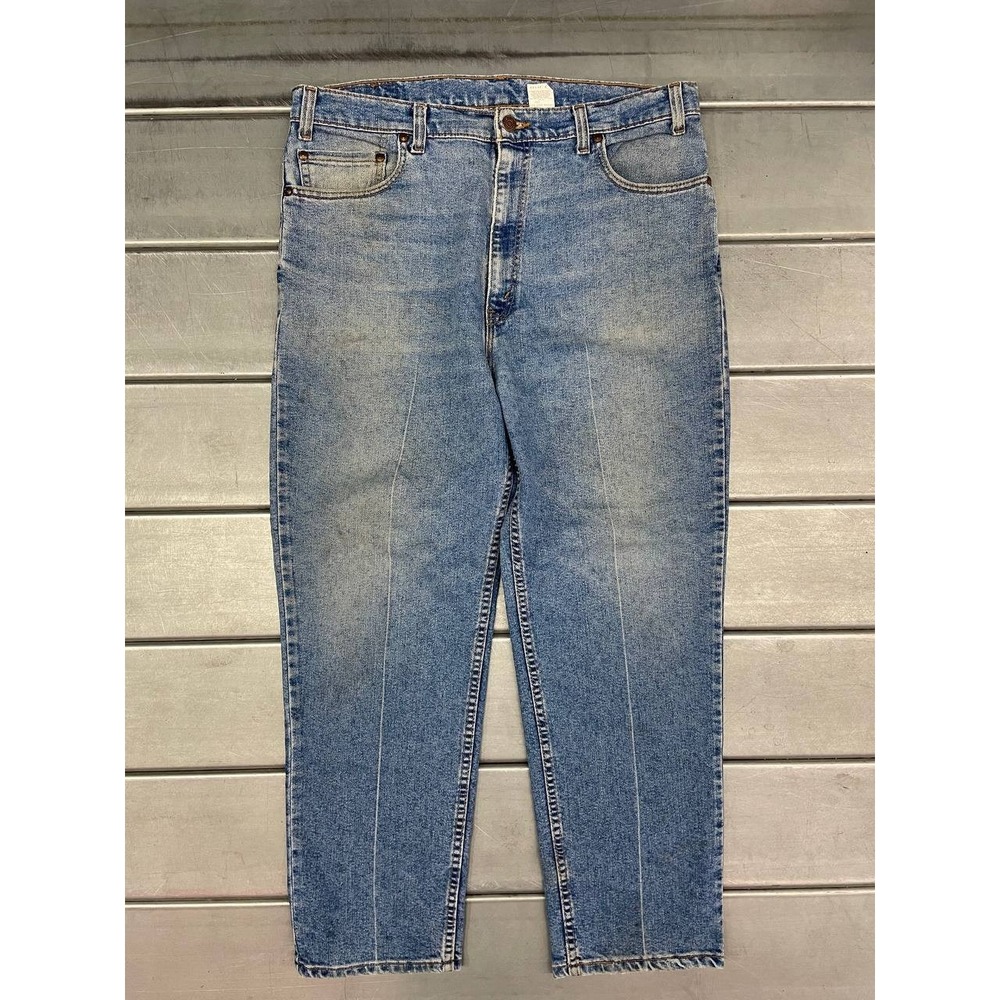 Vintage Levis 540 Jeans Mens 36x28 Blue Medium Wash Denim Faded Relaxed Straight